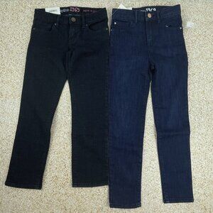 GapKids 1969 2-Pair Jean Bundle Size 6 Regular Super Skinny & High Rise Skinny
